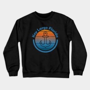 Key Largo Sailor - Conch Republic Sailing The Florida Keys Crewneck Sweatshirt